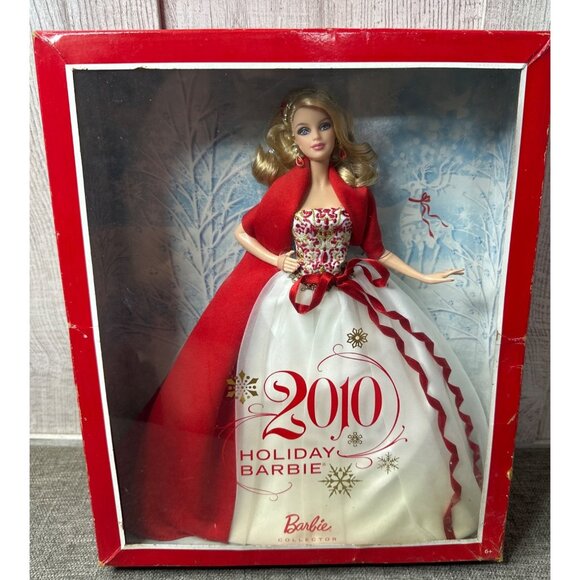 2010 Holiday Barbie Collector Doll With Box - Picture 1 of 11